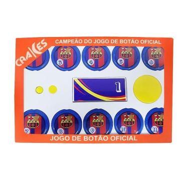 Imagem de JOGO DE BOTÃO JUCRAKE ACRILICO - AMA/AZUL UN-Unissex