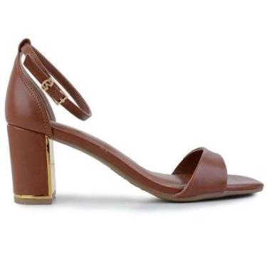 Imagem de Sandália Feminina Via Marte Marrom - 269-001-01-Feminino
