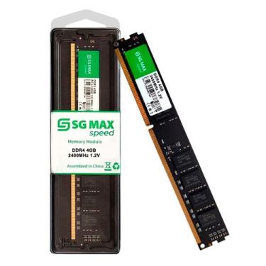 Imagem de Memoria 4gb Ddr4 2400 Cl 22 1.2V Desktop UDIMM SGM4GL2400CL22D SGMAX