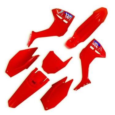 Imagem de Kit Plástico Roupa Carenagem C/ Number Amx Crf 300f 2025 Em Diante, Ve