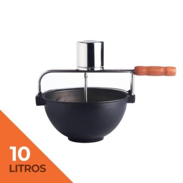 Imagem de Polenteira elétrica antonow 10 litros panela de ferro com mexedor elét