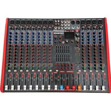 Imagem de Mesa Analogica 12 Canais Soundvoice Ms12.7 Platina