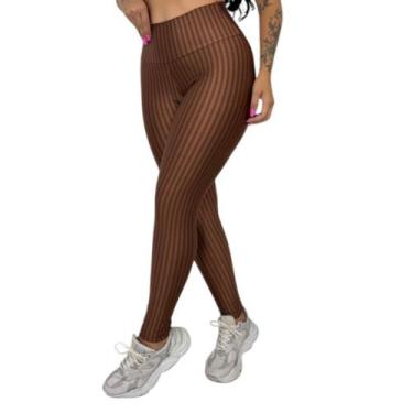Imagem de Calça Legging 3D Moda Fitness Cintura Alta -c4 CALÇA LAURA - BY TINA M