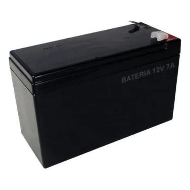 Imagem de Bateria Selada VRLA 12V 7Ah Lacerda para Alarme e Cerca Elétrica - AGL
