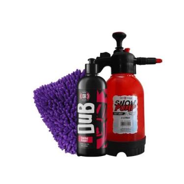 Imagem de Snow Pump 3 em 1 Com Luva Tentáculos e Snow Many Kit Lavagem com Espum