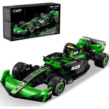 Imagem de F0239-5 cada blocos de montar carro de f1 equipe kick sauber c44 - Fun