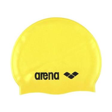Imagem de Touca Para Natação Classic Silicone Arena, Amarelo