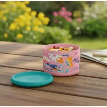 Imagem de Tupperware Mini Instantânea 575ml, Flores