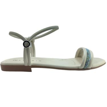 Imagem de Sandalia feminina ramarim 2421204 rasteirinha anatomica, Coconut off w