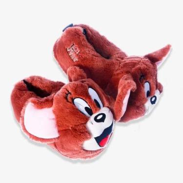 Imagem de Pantufas De Personagens Animados 3D - Zonacriativa, JERRY, 39/41