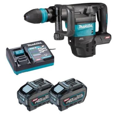 Imagem de Martelo Rompedor 40V XGT HM001GZ 2x Bat 5.0Ah Makita 110v
