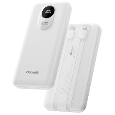 Imagem de Basike Power Bank, Carregador Portátil Universal 10000mAh, Rápido 22,5W