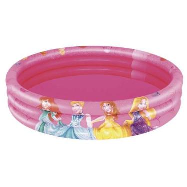 Imagem de Banheira Inflável Princesas 140 Litros Mor