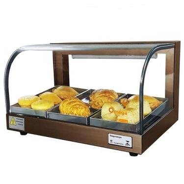 Imagem de G3 - Estufa Gama para salgados semi curva 3 bandejas Café - 127V - Ome
