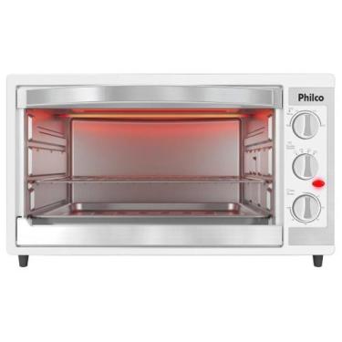 Imagem de Forno Elétrico de Bancada Philco Grill 55L Branco PFE57, Branco, 220V