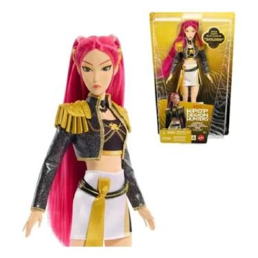 Imagem de Kpop Demon Hunters Guerreiras Do Kpop - Boneca 30 Cm Mira C/ Som Canta