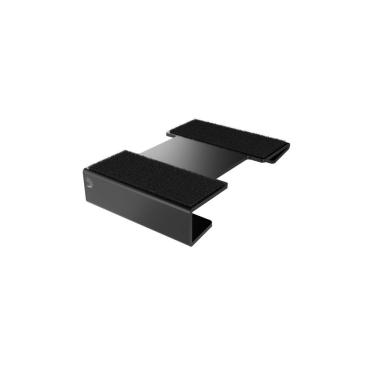Imagem de Suporte Elevação de Pedal D'Addario XPND Eleva 2,5cm Organiza Cabos Preto Metal PW-XPNDPR-01