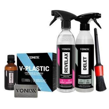 Imagem de Kit Vonixx Plásticos V-plastic Delet Revelax Vonixx Restauração de Far