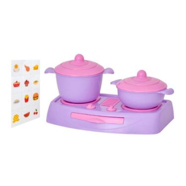 Imagem de Fogão Infantil com Panelinhas Mini Cooking Adijomar