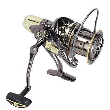 Imagem de Cocosity Carretel de pesca com alça esquerda/direita roda de pesca corpo de metal com boa resistência ao desgaste para pesca ao ar livre (GX12000)
