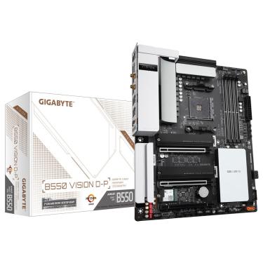 Imagem de Placa Mãe Gigabyte B550 Vision d-p AM4 atx DDR4 - 9MB55VSDP-00-10