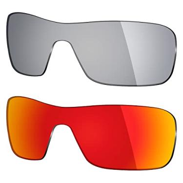 Imagem de 2 pares de lentes polarizadas de substituição da Mryok para óculos de sol Oakley Turbine Rotor – Opções