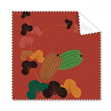 Imagem de Pintura Cultura Japonesa Pano de Limpeza de Abóbora Tela de Telefone Limpador de Óculos 5 peças