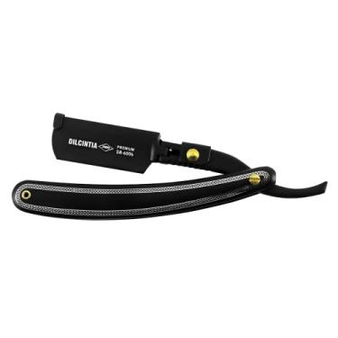 Imagem de DILCINTIA BEAUTY Navalhete Black Aço Inox Cabo Desenhado Preto