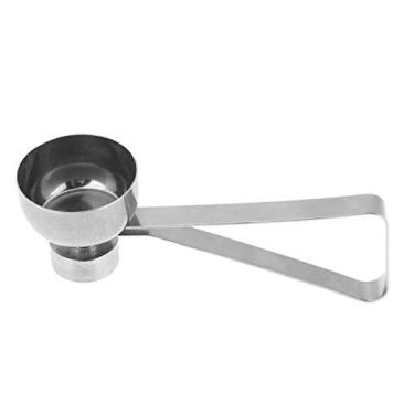 Imagem de Cortador de ovo,cortador de casca de ovo perfeito de a?o inoxid¨¢vel eficaz abridor de cracker quebrador de cozinha removedor de ferramenta ajudante para ovo cozido duro macio cru(Large), Abridor