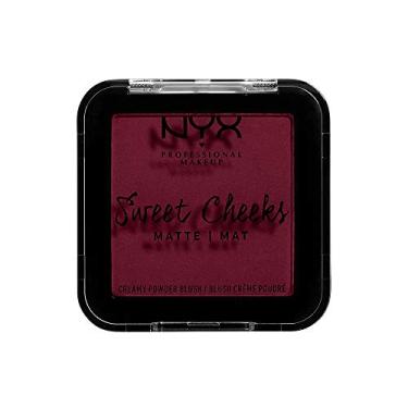 Imagem de (Matte, Red Riot) - NYX PROFESSIONAL MAKEUP Sweet Cheeks Creamy Powder Blush Matte, Red Riot