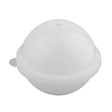 Imagem de DYNWAVE Molde de resina de silicone, moldes de arte de resina, esferas esféricas de silicone para concreto, faça-você-mesmo - 100 mm
