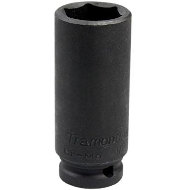 Imagem de Soquete de Impacto Sextavado Longo 23mm Encaixe 1/2'' Tramontina PRO