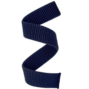 Imagem de Abanen Pulseira de relógio de secagem rápida para Fenix 7X/6X/5X, pulseira esportiva ultraleve de nylon de 26 mm para Garmin Fenix 6X Pro/Sapphire, 5X Plus, Enduro (azul escuro)