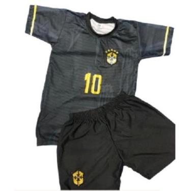 Camisa Seleção Brasil 23/24 I - Kit Torcedor Infantil – meucamisa10