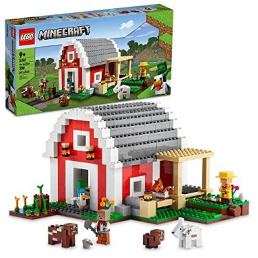 Imagem de LEGO® Minecraft® O Celeiro Vermelho 21187 Kit de construção (799 peças)