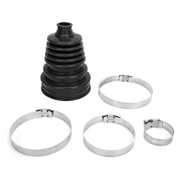 Imagem de Capa para bota Cv, capa contra poeira, kit de capa para bota Duokon Cv, capa para bota Cv de borracha de fabricação de precisão Universal silicone Cv capa para capa contra poeira para carro (preto)