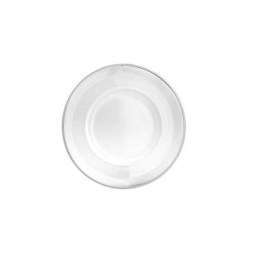 Imagem de Cj 4 Sousplats Cristal Thin Edge Prateado 33x2cm