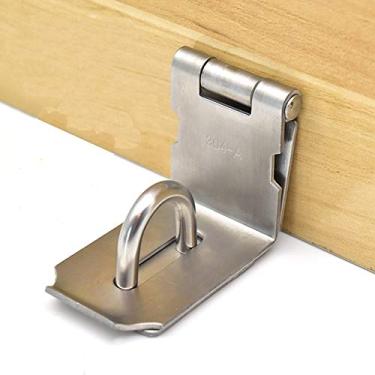 Imagem de Trava de ferrolho de porta 90 graus, ferrolhos de ferragem, travas de portão, cadeado de ângulo reto, segurança de ferrolho, fecho de porta, trava de trava de ferrolho, dobradiças de bloqueio de almof