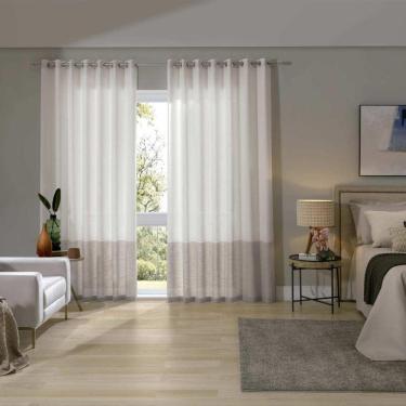 Imagem de Cortina Mônaco 2,50M Altura Varão 2,50M A 3,00M Duplex Forro