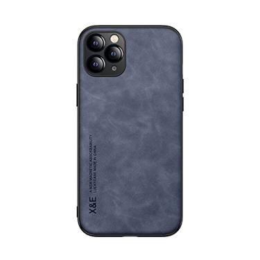 Imagem de Kepuch Silklike Capa para iPhone 11 Pro 5.8" - Case Placa de Metal Embutida para iPhone 11 Pro 5.8" - Azul