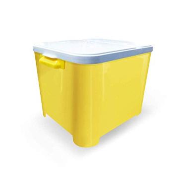 Imagem de Container Para Racao 15kg Amarelo Furacão Pet para Cães