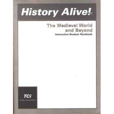Imagem de History Alive! Medevial World and Beyond: Interactive Student Notebook (5 pack)
