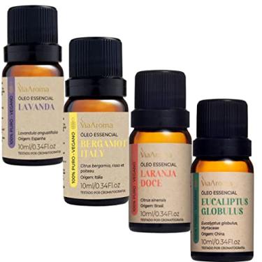 Imagem de Kit 04 Oleos Essenciais Top Vendas 1