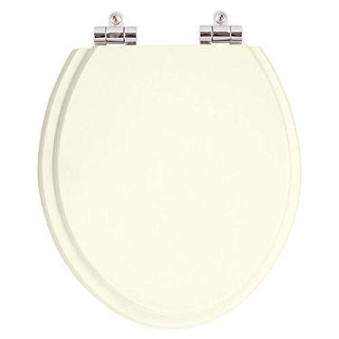 Imagem de Assento Sanitario Poliester com Amortecedor Azalea Pergamon (Bege Claro) para Vaso Celite