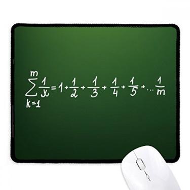 Imagem de Matemática Kowledge Formula Mousepad com bordas costuradas Tapete de borracha para jogos