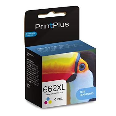 Imagem de Cartucho Tinta Renew Compatível 662XL Color CZ105AB - Print Plus - Multilaser, PP663, colorido, universal