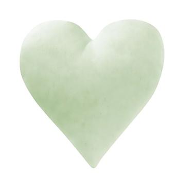 Imagem de Giz de Cor Confecções Almofada Coração, Verde