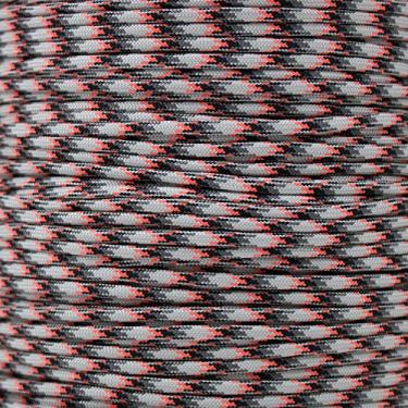 Imagem de Corda de paraquedas 550 tipo III com 7 fios de 4 mm de diâmetro – 250 kg corda de sobrevivência de resistência à tração (30 metros, dieta, enrolador)