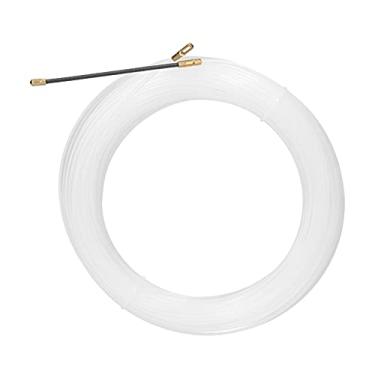 Imagem de Chusui Extrator de fio de fita de peixe de 15 m Ferramenta para puxar o cabo através da parede Amortecedor de fios de plástico ABS Extrator de fios elétricos para conduíte de teto de drywall QL