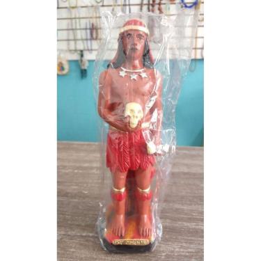 Imagem de Imagem Exu Pimenta Escultura Gesso Estatua 20 Cm